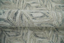 Custom Made Modern Contemporary Beige And Gray Hand Tufted Wool Rug