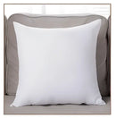 Beige and white geometric embroidery tassel cushion cover living room