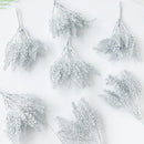 Beige artificial plants golden wheat ear stems for living room decor