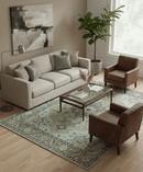 Beige, Brown and Silver Hand Knotted Traditional Multi size wool Area Rug