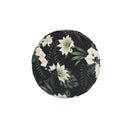 Beige cartoon print velvet cushion cover living room jungle decor