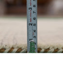 Beige Center Medallion Design Hand Loomed Wool Area Rug