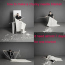 DecorBites™ Beige Chunky Knit Tassel Blanket - Soft Plaid Weighted Throw for Home Decor and Sofa - Industrial Style Tapestry