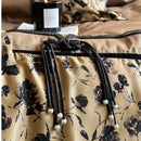 Beige floral satin cotton patchwork bedding set bedroom linens