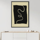 Beige Lines 2 Canvas