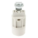 Beige plastic e14 bulb socket holder set of 4 bedroom lamp part