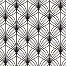 Beige Scallops Wallpaper