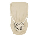 Beige textured jacquard elastic seat covers dining room chair decor