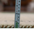 Beige Tribal Border Hand Loomed Wool Area Rug