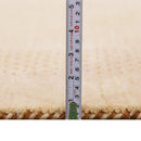 Beige Tribal Center Medallion Hand Loomed Wool Area Rug