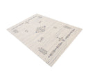 Beige Tribal Center Medallion Hand Loomed Wool Rug