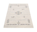 Beige Tribal Center Medallion Hand Loomed Wool Rug