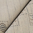 Beige Tribal Design Hand Loomed Wool Area Rug