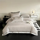 Beige & white hot diamond lace bedding set bedroom duvet cover