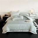 Beige & white hot diamond lace bedding set bedroom duvet cover