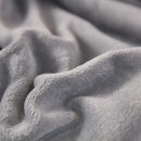 Beige & white sherpa twin blanket bedroom cozy sherpa throw