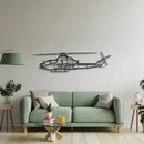 AH-1Z Viper Metal Aircraft Wall Art - NCP0024