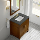 James Martin Bellshire 36" Single Bathroom Vanity, Honey Oak