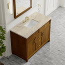 James Martin Bellshire 48" Single Bathroom Vanity, Honey Oak