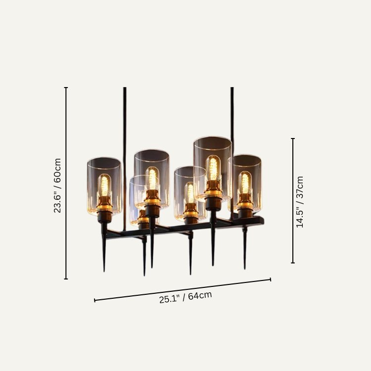 Bellum Linear Chandelier