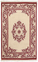 Weyer Traditional Burgundy Area Rug