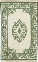Weyer Traditional Green Area Rug