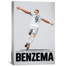 Benzema Goal Canvas