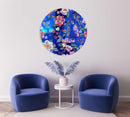Berries and Flowers Printed Mirror Acrylic Circles