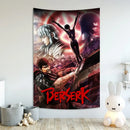 Berserk sacrifice tapestry blue wall hanging bedroom decor