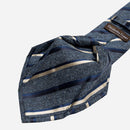 Velletri - Silk Jacquard Tie - Blue