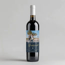 Best Friend Bridesmaid Wine Label