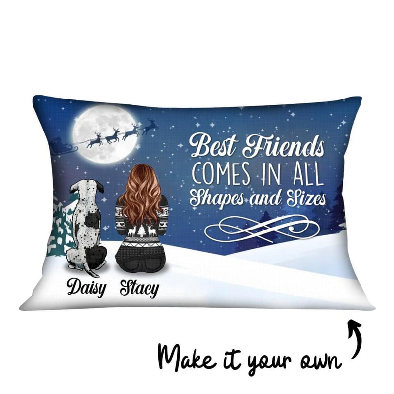 Best Friends Shapes and Sizes Cushion