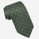 Siracusa - Printed Silk Tie - Green