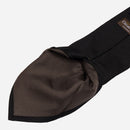Nero - Black Silk Grenadine Tie