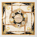 Moment in Time - Silk Foulard - Gold