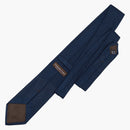 Marino - Navy Blue Silk Grenadine Tie