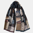 Villaggio - Wool Scarf - Navy
