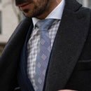 Savoia - Jacquard Silk Tie - Blue