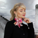 Campo de' Fiori - Long Silk Scarf - Pink