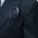 Imola - Silk Pocket Square - Cranberry