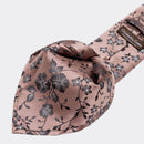 Silvio - Silk Jacquard Tie - Dusty Rose