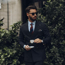Conero - Silk Jacquard Tie - Burgundy