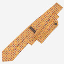 Siracusa - Printed Silk Tie - Sunflower Yellow