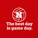 The Best Day Is Game Day Husker Volleyball Youth T-Shirt | Red | Multiple Sizes | Lou's Sporting Goods | 25N10YBT