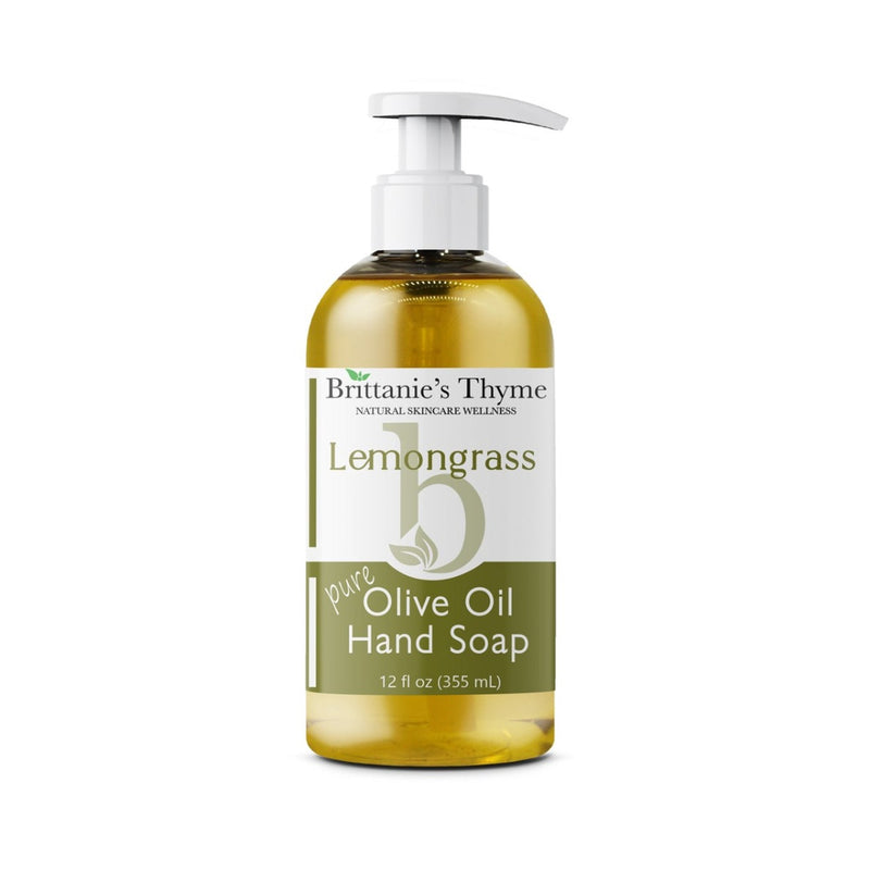 Brittanie's Thyme Lemongrass Tea Hand Soap Basics (6 Pack, 12 Oz Each)