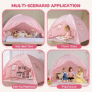 Toddler Bed Tent Canopy Portable Pink Night Light Pro