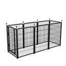 Dog Playpen 8 Panels 40' Height Heavy Duty Dog Fence Puppy Pen for Large Medium Small Dogs Indoor Outdoor Foldable Pet Exercise Pen