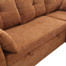 Modular Sectional Sofa L Shaped Modular Couch with Reversible Chaise Modular Sofa Sectional Couch with Storage Seats