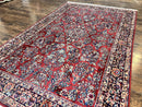 Karastan Rug 5.9 x 9 Red Sarouk