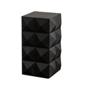24" Height Three-dimensional Embossed Pattern Design Retro Coffee Table MDF Retro Furniture